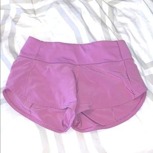 Lululemon Speed Shorts 2.5 in